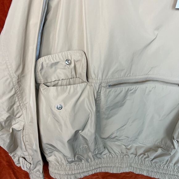 Adidas Stella McCartney Oversize Jayla Jacket Wind Breaker Pockets Beige… - Picture 9 of 16